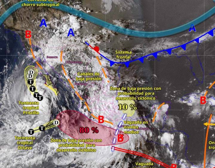 Clima en México hoy 9 de octubre de 2025: Lluvias continuarán en todo el país