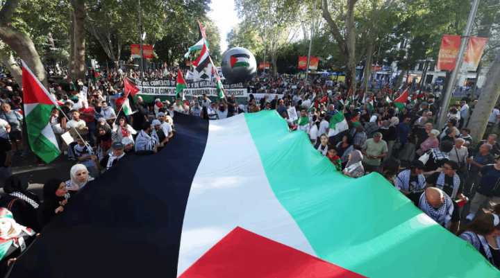 Decenas de miles protestan en toda Europa contra la ofensiva de Israel en Gaza