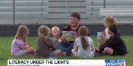 Literacy Under the Lights brings books to children