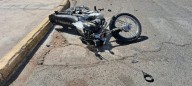 Choque entre un automóvil y una moto deja una herida grave en Aimogasta