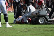 49ers All-Pro linebacker Fred Warner carted off following gruesome ankle injury