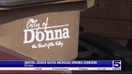 Water and sewer rate increase in effect...