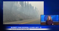 Blewett Pass reopens, but expect delays due to fire response efforts
