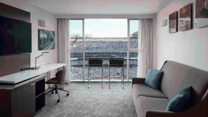 How much are stadium hotel rooms in Toronto for the World Series?