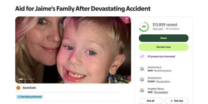Man devastated after crash kills mother, 9-year-old son remains in coma after accident