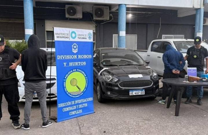 Detuvieron a dos hombres por robar con inhibidores de alarmas