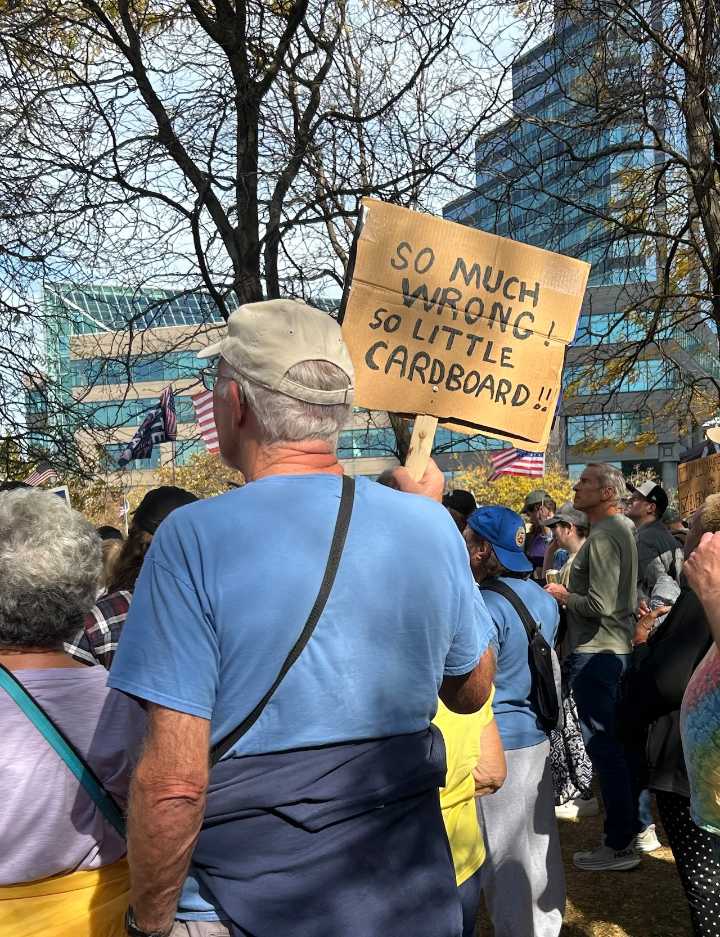 Respectful treatment of Trump/Vance supporter at ‘No kings’ rally in Hudson showed what America should be: Letter to the Editor