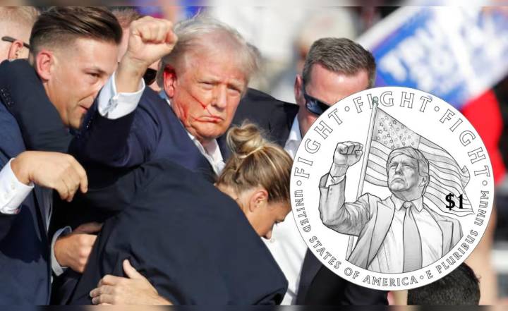 EE. UU. evalúa lanzar moneda de US$1 con rostro de Donald Trump