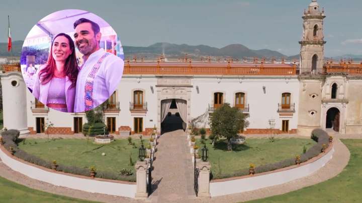 Cecilia Guadiana y Américo Villarreal se casan en lujosa hacienda de Hidalgo