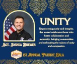 Evansville firefighter to be presented with Unity Award at Patriot Gala