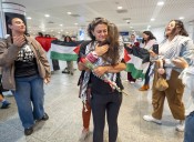 Nimâ Machouf landed in Montreal on Sunday after being detained by Israeli forces