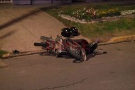Dos personas resultaron heridas tras un accidente entre una moto y una camioneta en Paraná
