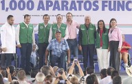 Detona Manolo programa de 1,000 aparatos ortopédicos para adultos mayores y personas con discapacidad
