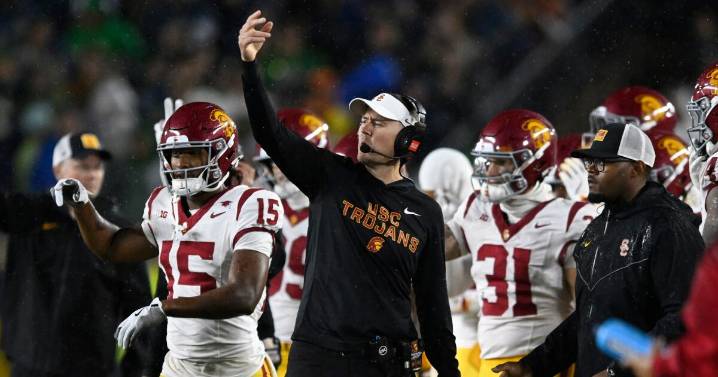 'We still control our destiny.' USC focused on rebounding after ugly Notre Dame loss