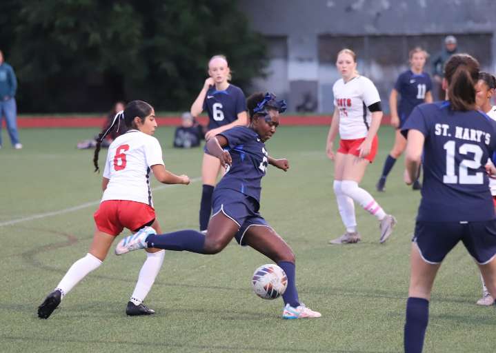 This senior soccer star scored twice to get sweet revenge against the team that ended her season last year