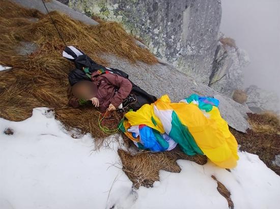 Canadian paraglider found dead in Himachal Photo Source: ANI [ FULL VIEW ]