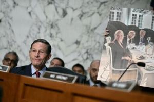 Trump calls for investigation into sitting Democratic senator