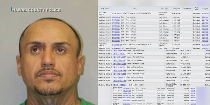 Suspect in deadly Hawaii Island crash was cited just 3 days prior