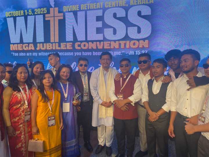Meghalaya CM attends Catholic Youth Movement Silver Jubilee