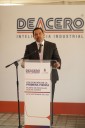Acude Pérez Cuéllar a colocación de primera piedra de planta de reciclaje Deacero