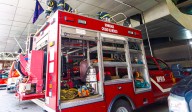 Multipropósito MP, la unidad de los Bomberos que está lista para cualquier contingencia del GP de México