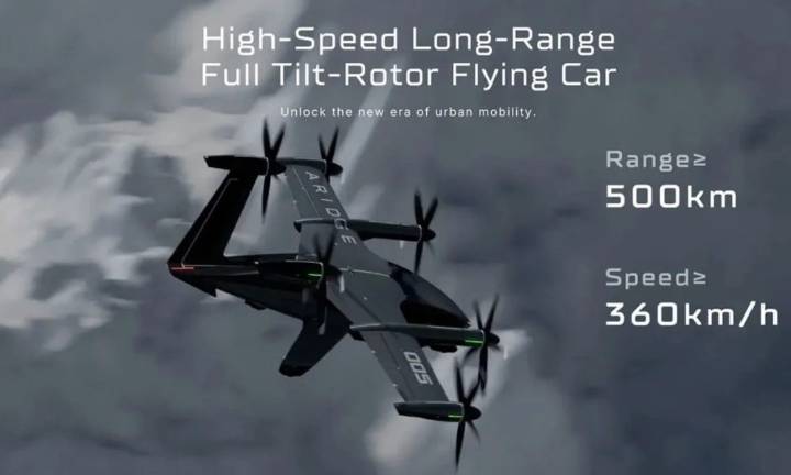 Tesla rival Xpeng shows off new flying car concept for 2027 release