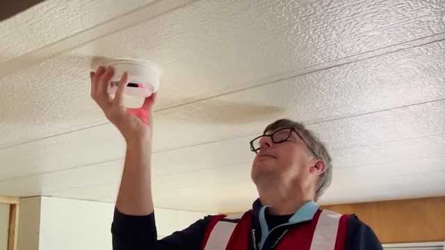 American Red Cross hosts event to install smoke alarms for Granite State families