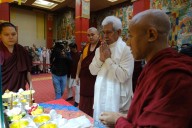 LG Sinha Pays Obeisance to Sacred Relics of Lord Buddha Brought from India