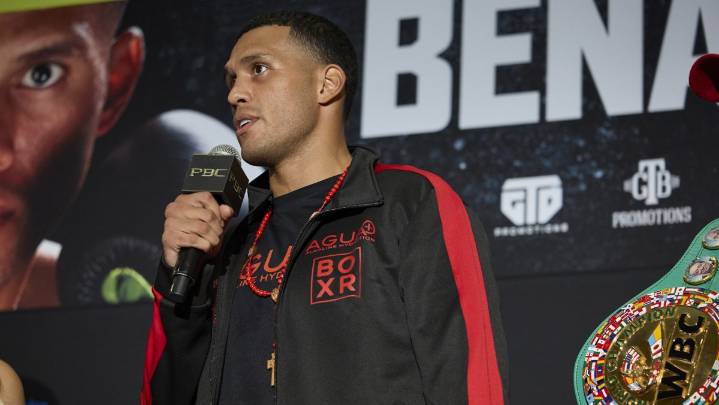 David Benavídez niega que esté subestimando a Anthony Yarde