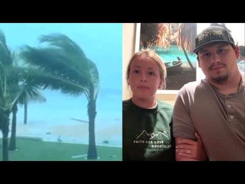 American couple on honeymoon trapped in Jamaica as Melissa makes landfall