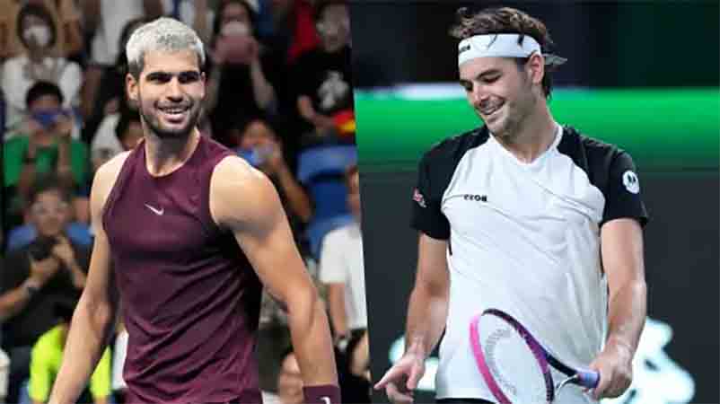 Carlos Alcaraz se enfrentará hoy con Taylor Fritz en semifinales del ‘Six Kings Slam’