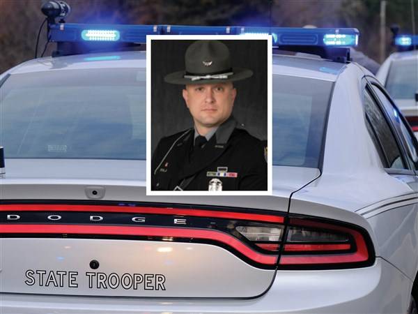 Trooper fatally struck, another person seriously injured in Thursday crash