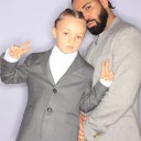 Drake, Sophie Brussaux's Birthday Party for Son Adonis
