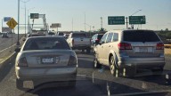 Choque en puente Homero y Tecnológico provoca caos vial 📹
