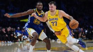 Warriors vs Lakers: Luka Doncic scores 43, but Steph Curry and Golden State beat LA