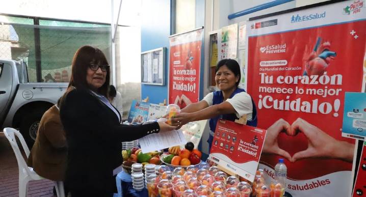 Ica: celebran el Día Mundial del Corazón con una campaña de salud preventiva