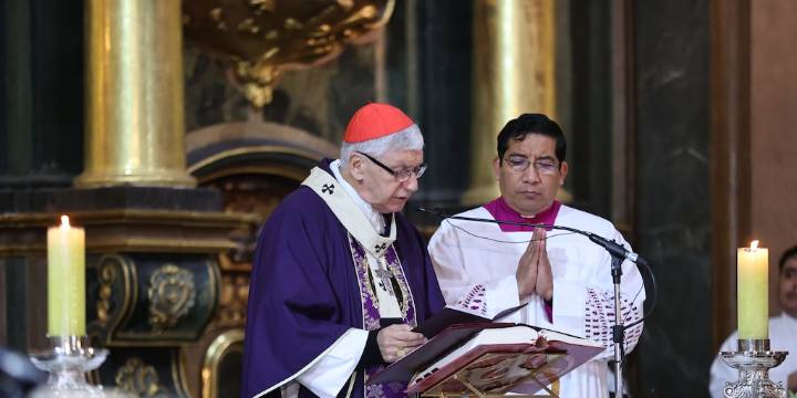 Dina Boluarte y Rafael López Aliaga se ausentan de Misa por la Nación presidida por el cardenal Carlos Castillo