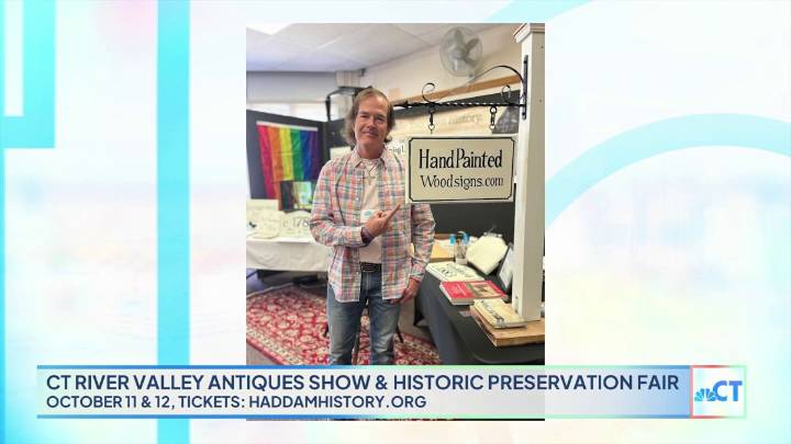 CT LIVE: CT River Valley Antiques Show & Historic Preservation Fair