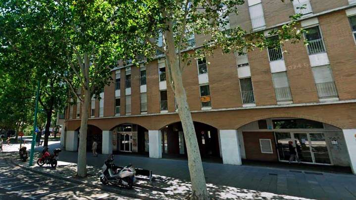 Pequeña fuga de gas en paseo Echegaray: un contador roto obliga a intervenir a los bomberos