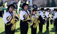 Evergreen High School band to join CU marching band on Saturday