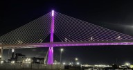 New Harbor Bridge lights up Corpus Christi skyline during LED test