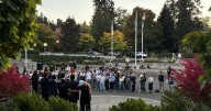 October 7 anniversary draws pro-Israel commemoration, pro