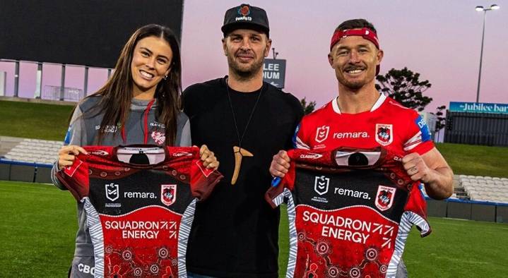 St George Illawarra Dragons Open 2026 Indigenous Jersey Design