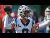 Panthers beat Jets to get to 4-3, but QB Bryce Young exits with ankle injury