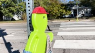 Final touches on Nashville, TN mural promote pedestrian safety