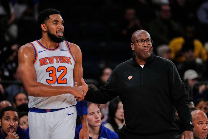 The Knicks begin the regular season with key players sidelined