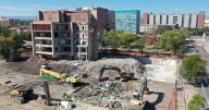 A new chapter for 123 Speer: Demolition is underway at old Denver7 building