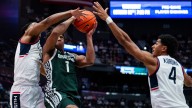 Michigan State basketball sloppy in exhibition road loss to UConn