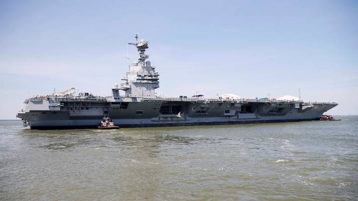 Pentagon deploys world's largest aircraft carrier to Caribbean in major buildup