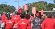 Frankfort teachers march as contract talks continue
